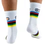 Meia de Ciclismo Marcio May World Champion Branca