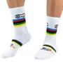 Meia de Ciclismo Marcio May World Champion Branca