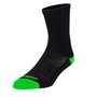 Meia de Ciclismo Oggi Authentic Preta e Verde