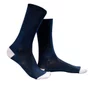 Meia de Ciclismo Woom Performance Cano Alto Azul