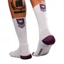 Meia de Ciclismo Woom Performance Cano Alto Branca