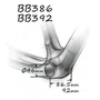 Movimento Central de Bicicleta Token Ninja Lite BB38629P Sram DUB 86.5/92mm
