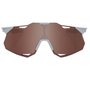 Óculos Ciclismo 100% Hypercraft XS Hiper Crimson Silver Mirror 2 Lentes