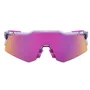 Óculos Ciclismo 100% SpeedCraft Grey Purple Multilayer 2 Lentes