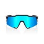 Óculos Ciclismo 100% Speedcraft Matte Black Hiper Blue Mirror