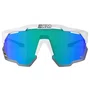 Óculos Ciclismo Scicon Aeroshade Kunken Edição Limitada World Cup Blue 2 Lentes