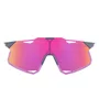 Óculos de Ciclismo 100% Hypercraft Purple Multilayer Mirror 2 Lentes