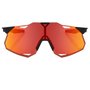Óculos de Ciclismo 100% Hypercraft XS Hiper Red Multilayer Mirror 2 Lentes