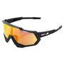 Óculos de Ciclismo 100% Speedtrap Soft Tact Black 2 Lentes