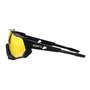 Óculos de Ciclismo 100% Speedtrap Soft Tact Black 2 Lentes