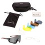 Óculos de Ciclismo GTA Glider Polarized 4 Lentes Extras e Clip de Grau