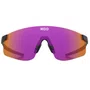 Óculos de Ciclismo Koo Nova Matte Black Mirror Fucsia