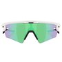 Óculos de Ciclismo Oakley Sphaera Slash Prizm Road Jade Branco
