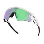 Óculos de Ciclismo Oakley Sphaera Slash Prizm Road Jade Branco