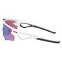 Óculos de Ciclismo Oakley Sphaera Slash Prizm Road Jade Branco