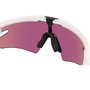 Óculos de Ciclismo Oakley Sphaera Slash Prizm Road Jade Branco