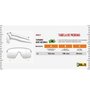 Óculos de Ciclismo Oakley Sphaera Slash Prizm 24K Polarized Tour de France