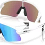 Óculos de Ciclismo Oakley Stunt Devil s Matte White Prizm Sapphire