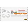 Óculos de Ciclismo Rockbros SP225 Polarizado com Clip-On para Lente de Grau