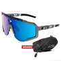 Óculos de Ciclismo Scicon Aeroscope Multimirror Blue 2 Lentes