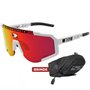 Óculos de Ciclismo Scicon Aeroscope Multimirror Red 2 Lentes