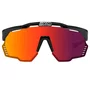 Óculos de Ciclismo Scicon Aeroshade Kunken Black Gloss Multimirror Red 2 Lentes