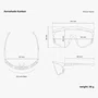 Óculos de Ciclismo Scicon Aeroshade Kunken Black Gloss Multimirror Red 2 Lentes