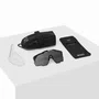 Óculos de Ciclismo Scicon Aeroshade Kunken Black Gloss Multimirror Silver 2 Lentes
