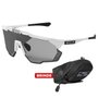 Óculos de Ciclismo Scicon Aeroshade Kunken White Gloss Fotocromático