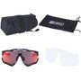 Óculos de Ciclismo Scicon Aeroshade XL Red 2 Lentes