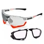 Óculos de Ciclismo Scicon Aerotech XL Fotocromático Red p Lente de Grau