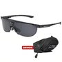 Óculos de Ciclismo Scicon Aerotrail Black Multimirror Silver 2 Lentes