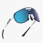 Óculos de Ciclismo Scicon Aerotrail White Gloss Multimirror Blue 2 Lentes