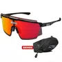 Óculos de Ciclismo Scicon Aerowatt Multimirror Red 2 Lentes