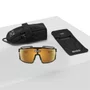 Óculos de Ciclismo Scicon Aerowatt Foza Multimirror Bronze 2 Lentes