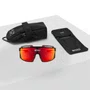 Óculos de Ciclismo Scicon Aerowatt Foza Multimirror Red 2 Lentes