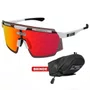 Óculos de Ciclismo Scicon Aerowatt Multimirror Red 2 Lentes