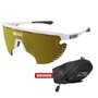 Óculos de Ciclismo Scicon Aerowing Lamon Bronze 2 Lentes