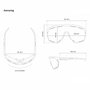Óculos de Ciclismo Scicon Aerowing Multimirror Blue 2 Lentes