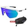 Óculos de Ciclismo Scicon Aerowing Multimirror Blue 2 Lentes