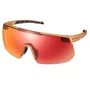 Óculos de Ciclismo Shimano S-Phyre RD Ridescape Metálico Laranja 2 Lentes