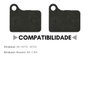 Pastilha Freio de Bicicleta Absolute Padrão Shimano Deore M555