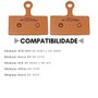 Pastilha Freio de Bicicleta Alligator Padrão Shimano Reliable