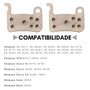 Pastilha Freio de Bicicleta Shimano M06 Metal