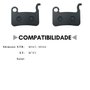 Pastilha Freio de Bicicleta X-Time TSW Padrão Shimano Saint