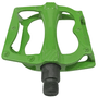 Pedal de Bicicleta Rontek Sense Plataforma Alumínio 9/16 Verde