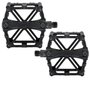 Pedal de Bicicleta Rontek Freeride Plataforma Alumínio 9/16 Preto