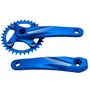 Pedivela de Bicicleta GTA Single Alumínio 34 170mm Azul