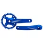 Pedivela de Bicicleta GTA Single Alumínio 34 170mm Azul