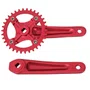 Pedivela de Bicicleta GTA 34 170mm Vermelho